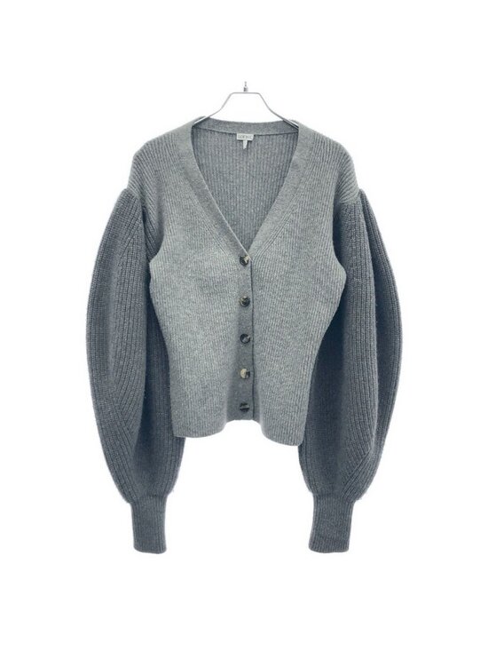 Loewe | Sweaters | Loewe Balloon Sleeves Cardigan Sleeve Knit Gray